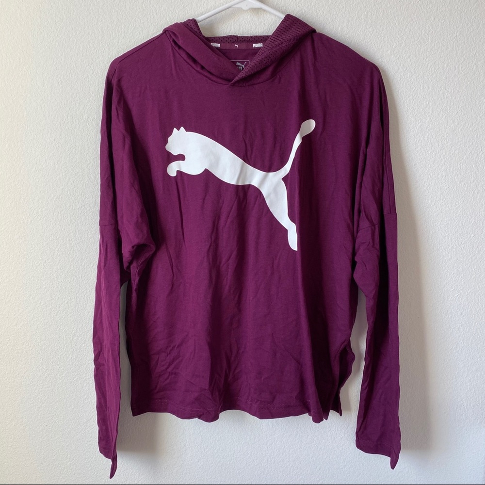 Puma Long Sleeve Workout Sweatshirt